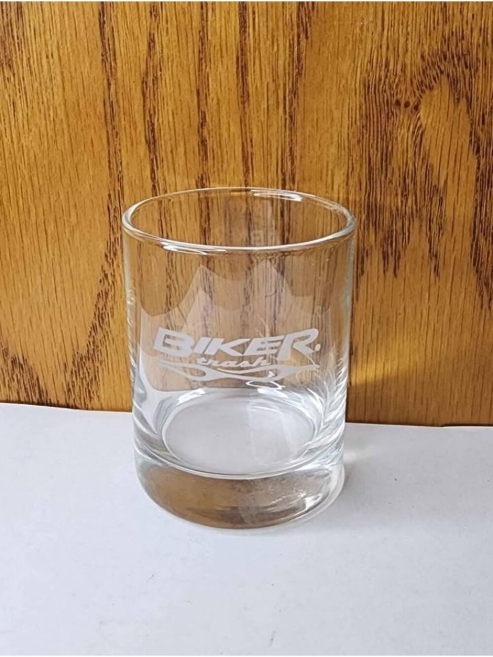 Biker Trash Oversized Shot Glass. B2